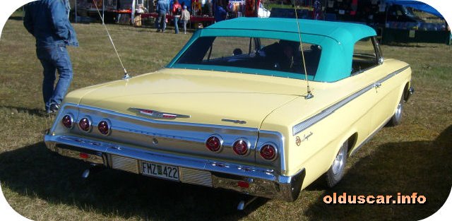 1962 Chevrolet Impala SS Convertible Coupe back